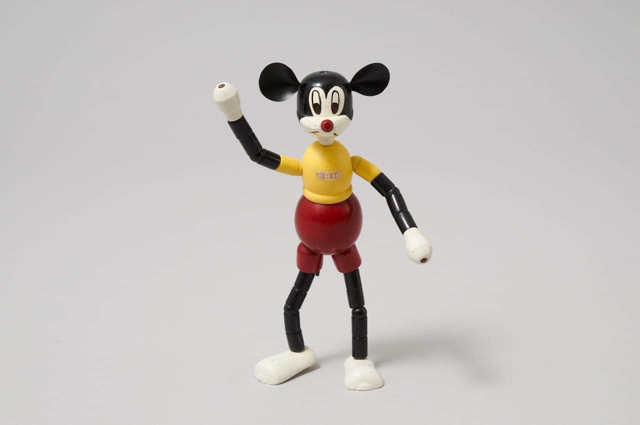 BRIO, Mickey Mouse, 1955. Wood. BRIO Lekoseum.Photographer: C83 Media, Carl-Johan Nilsson