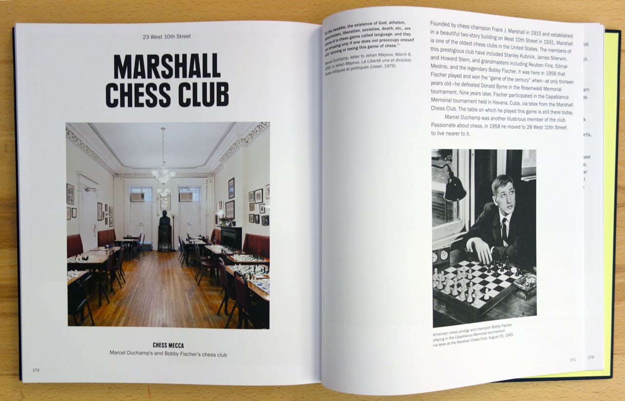 'Unforgotten New York: Legendary Spaces of the Twentieth-Century Avant-Garde' (photo of the book for Hyperallergic)