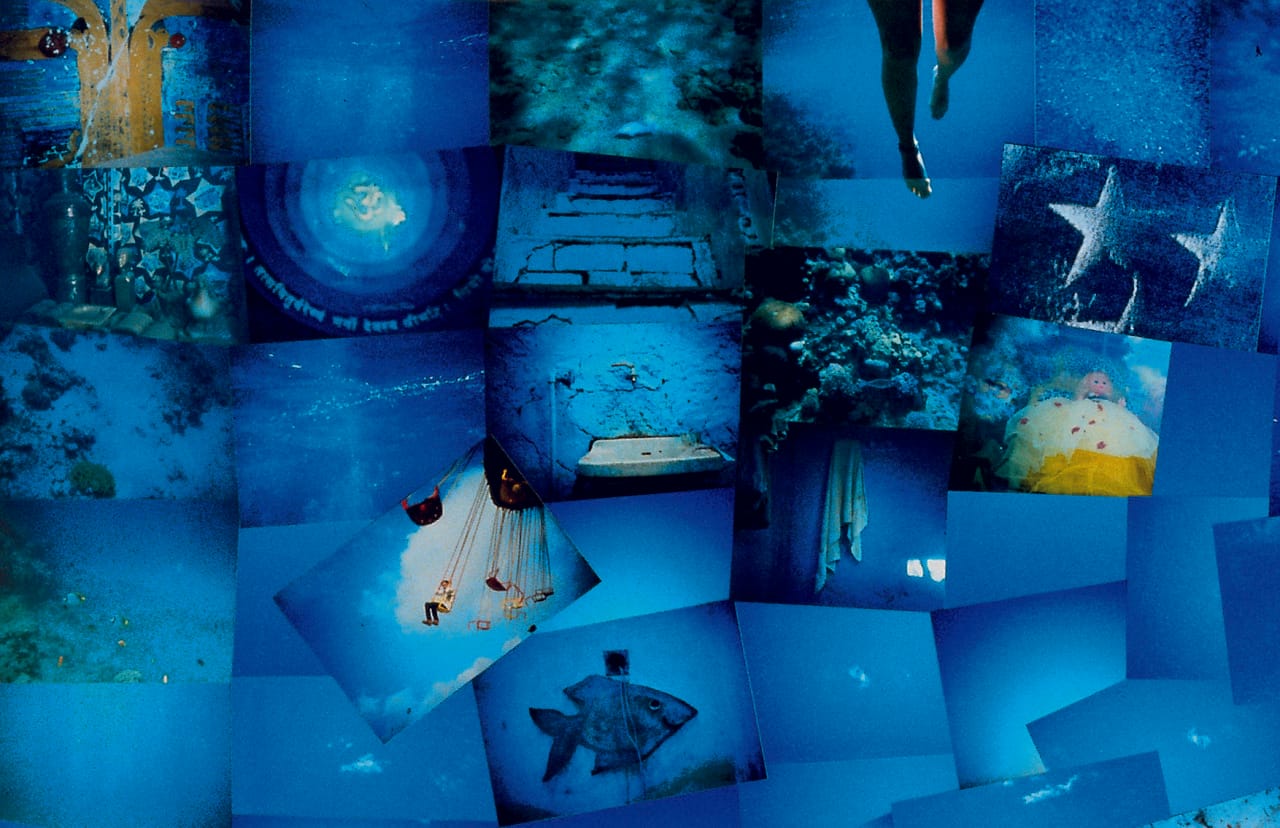 Lara Baladi, detail from "Oum el Dounia" (2000-2007), wool and cotton 