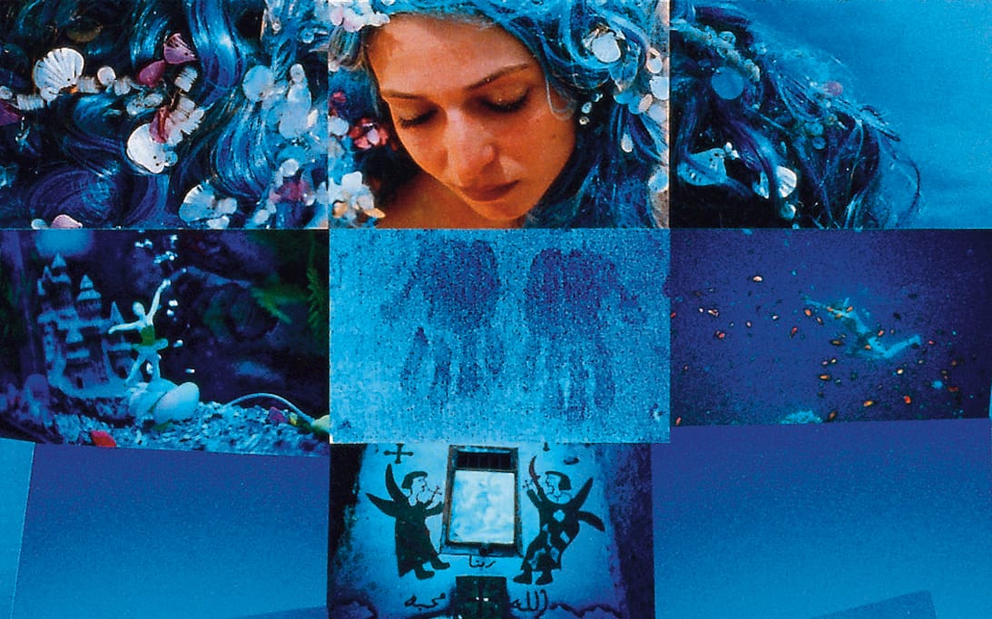 Lara Baladi, detail from "Oum el Dounia" (2000-2007), wool and cotton 