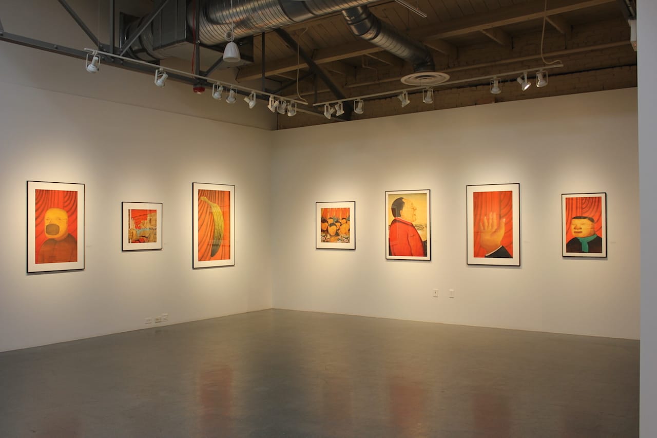 Installation view of 'A New Fine Line' at the Metropolitan State University of Denver's Center for Visual Art