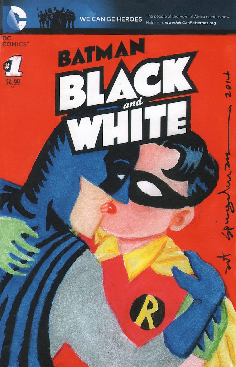 Illustration by Art Spiegelman (courtesy the artist, and Museum of American Illustration and Museum of Comic and Cartoon Art)