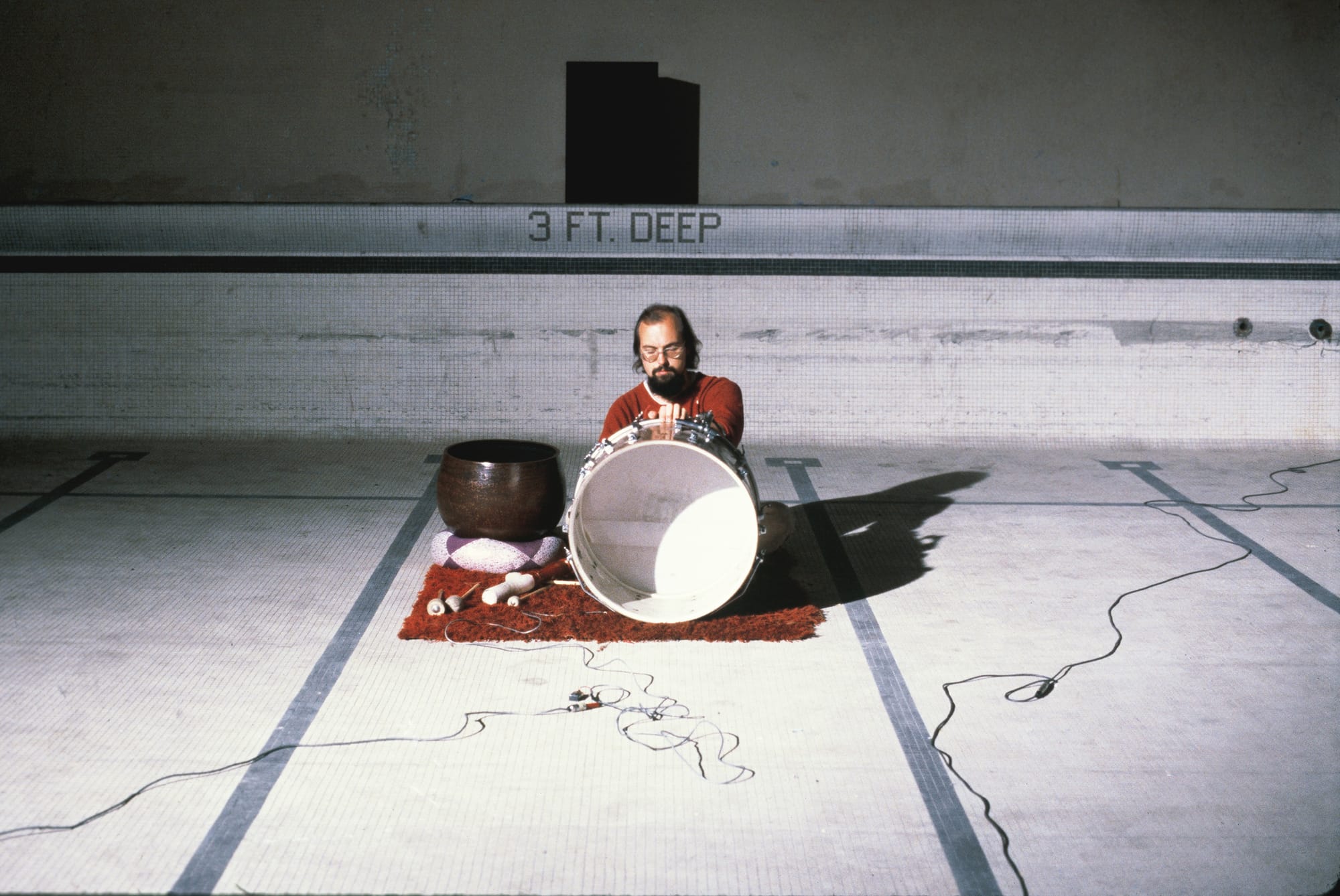 Bill Viola, The Talking Drum for Herman Heins, 1979, Photo Kira Perov