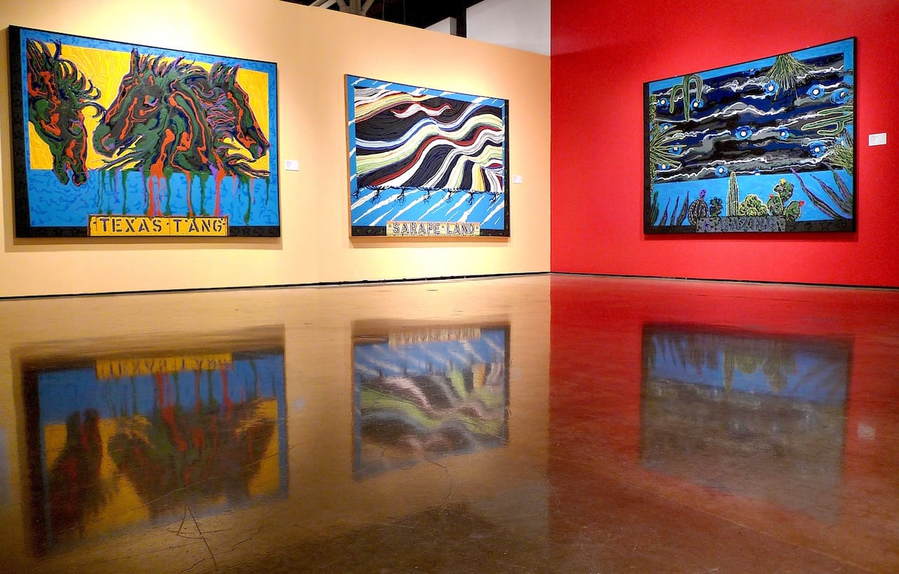 Installation view, Guadalupe Cultural Arts Center (photo by the author)