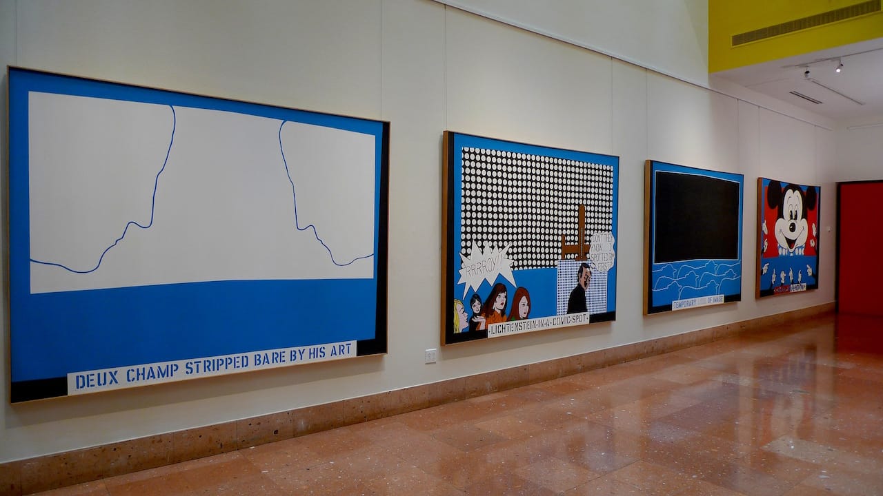 Installation view, San Antonio Central Library (photo by the author)
