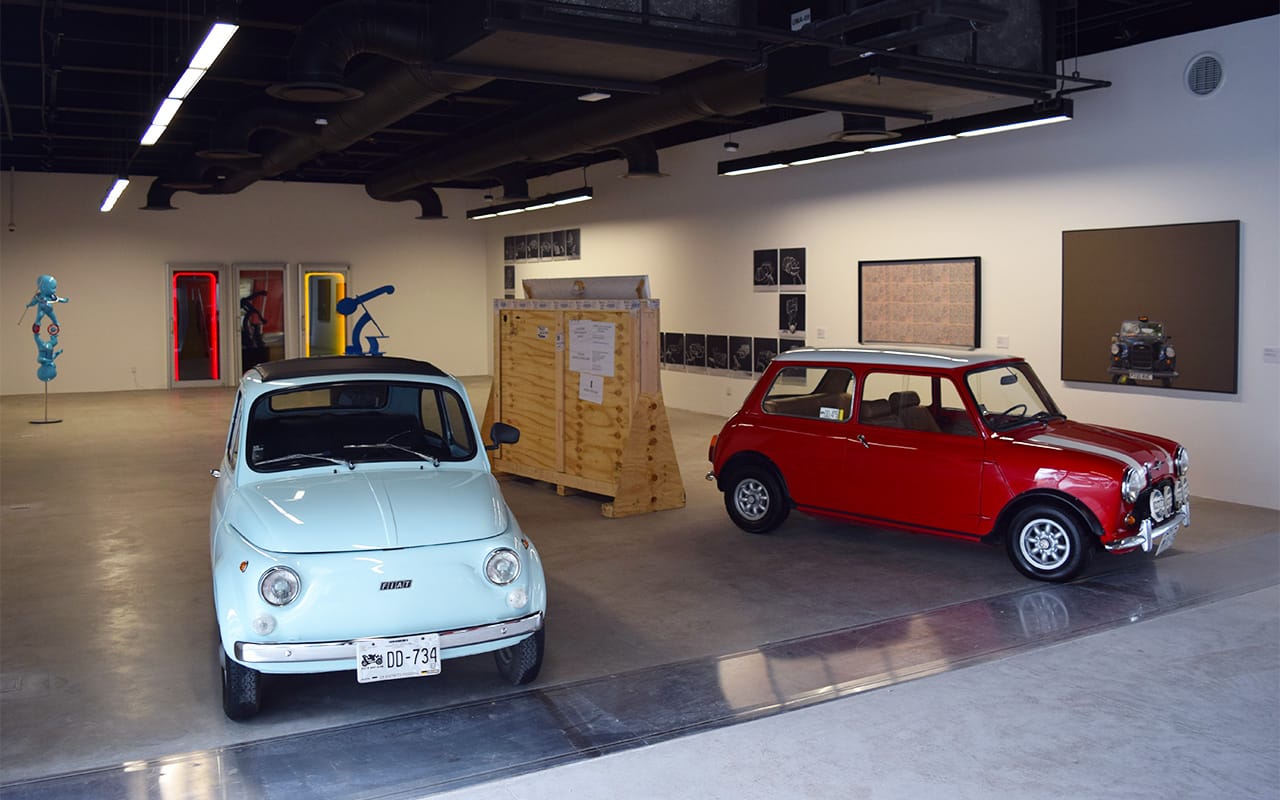 A gallery space on the fifth floor of CENTRO's new campus