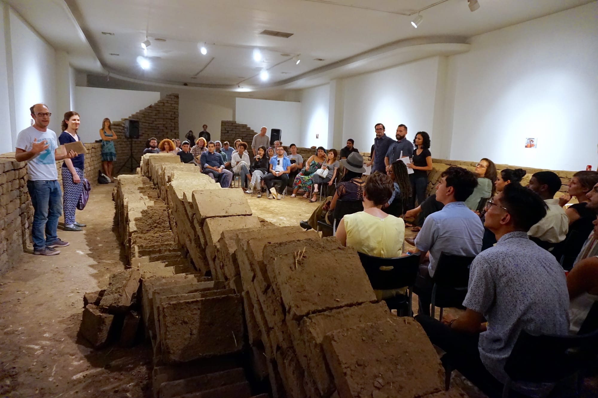 Michelada Think Tank event at Los Angeles Contemporary Exhibitions (images courtesy of Michelada Think Tank)