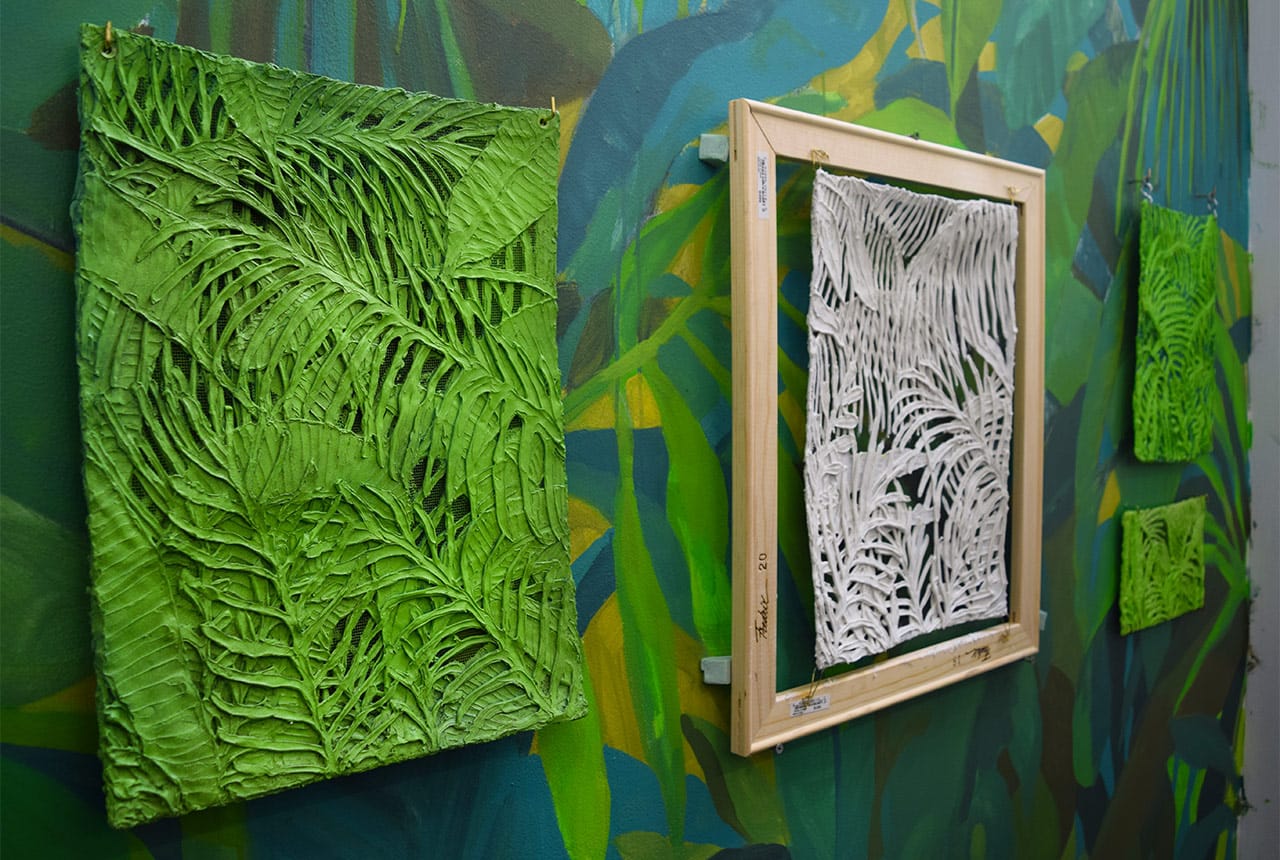 Works by Adrienne Tarver at Brooklyn Art Space (400 3rd Avenue)