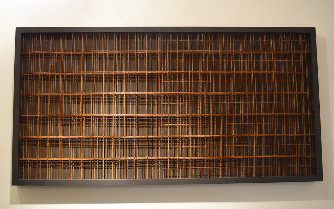 A new sculpture by Kimberly Mayhorn in her studio at 183 Lorraine Street