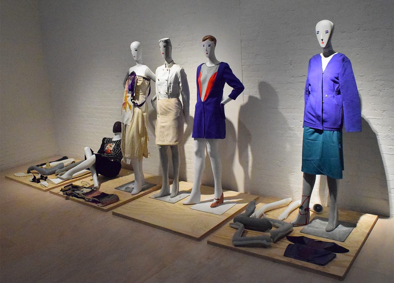 Clothing and accessory designs by Susan Cianciolo