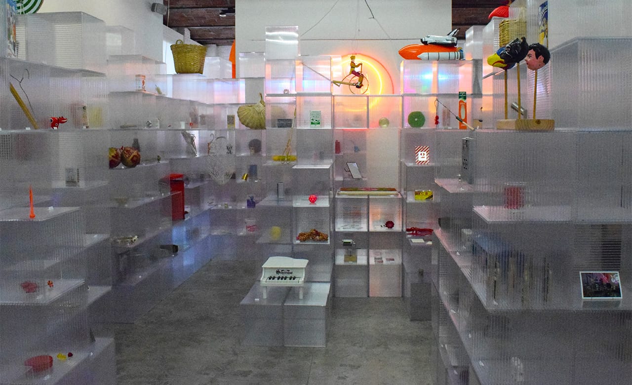 The art collective KIOSK's archive installation (2005–15) takes up an entire gallery on MoMA PS1's second floor.
