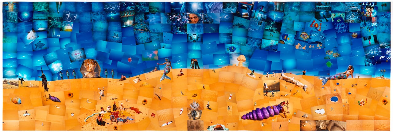 Lara Baladi, "Oum el Dounia" (2000-2007), wool and cotton (courtesy of the artist)