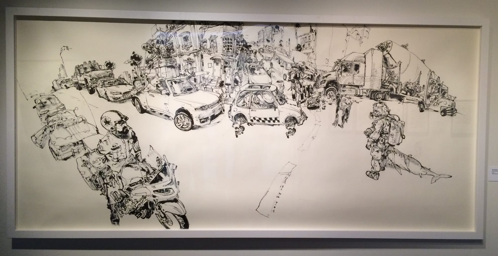 Kim Jung Gi, "Scenery of San Francisco" (2014)