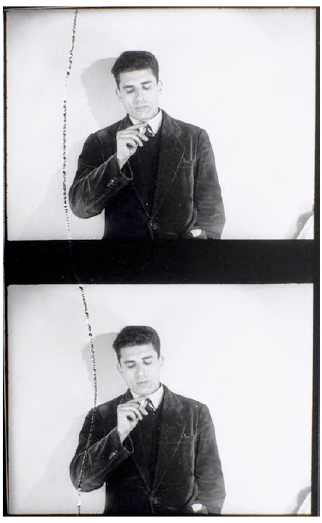 Isidore Isou (aka Jean Goldstein), "Traité de bave et d’éternité" (1951) (photo courtesy MNAM CCI)