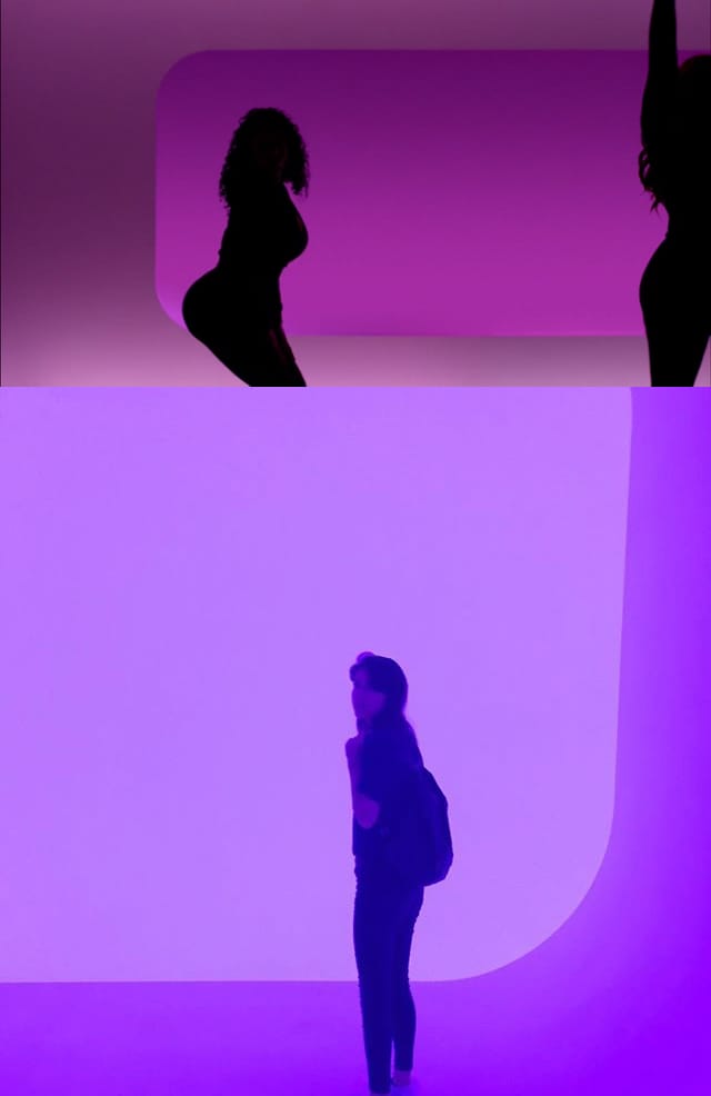 Still from Drake's video with a James Turrell at LACMA (photo via @yagmurruzgar/Instagram)