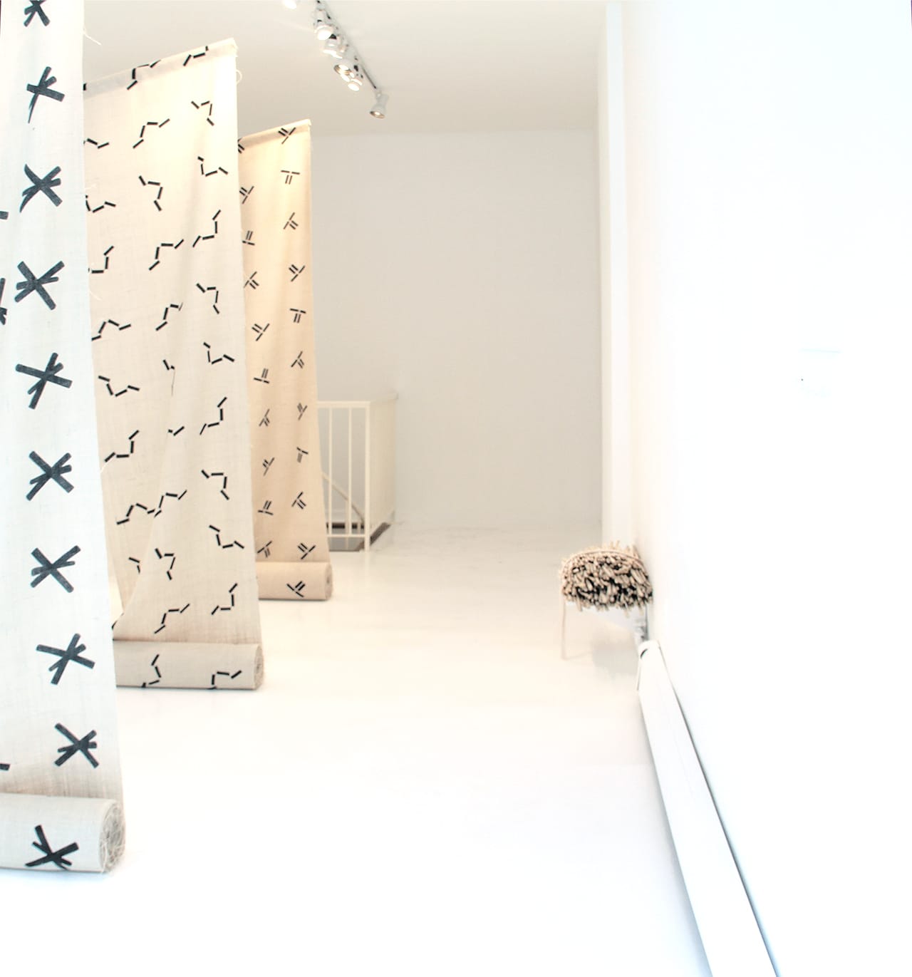 Installation view, 'Liliya Lifanova: Rumour from Ground Control' at Rooster Gallery (click to enlarge)