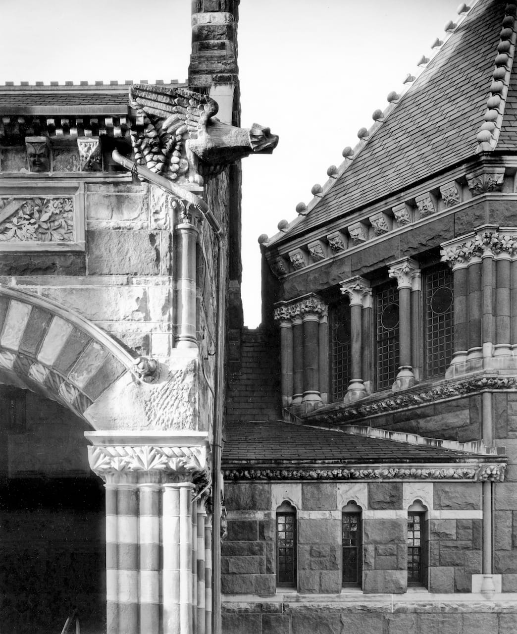 Gargoyle, Woburn Public Library, Woburn, MA 1994