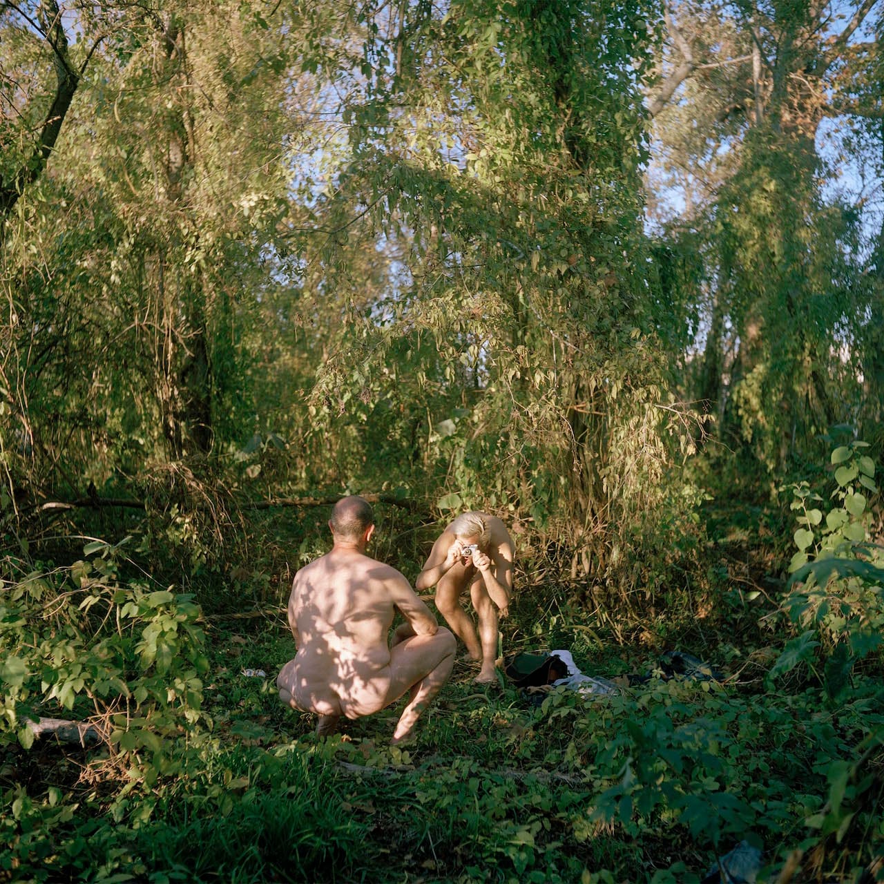 Matthew Morrocco, "Self Portrait with David"