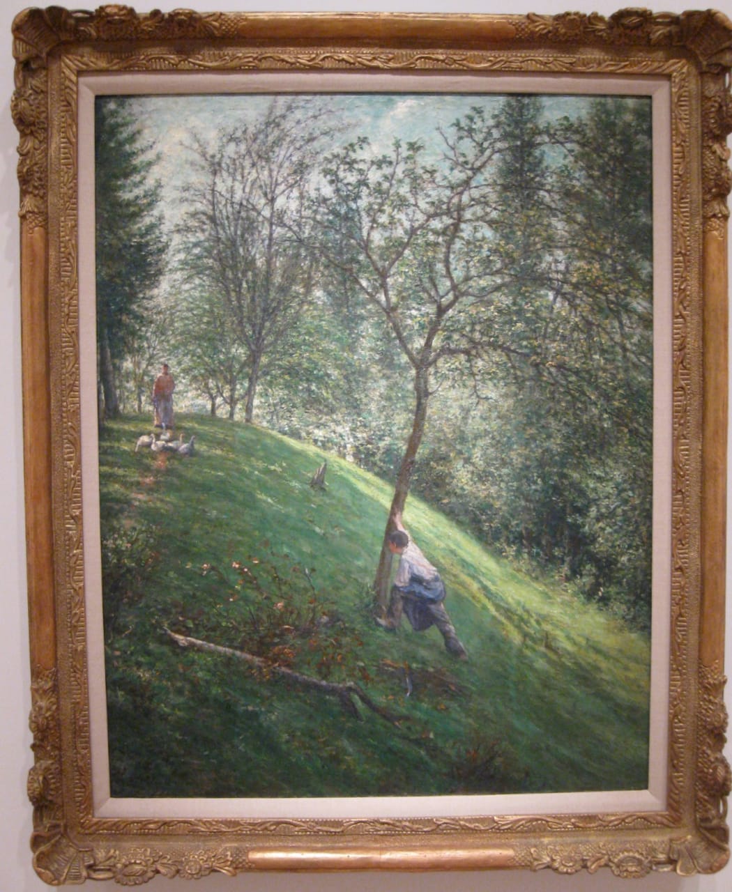 Francisco Oller “French Landscape” (1895-96)