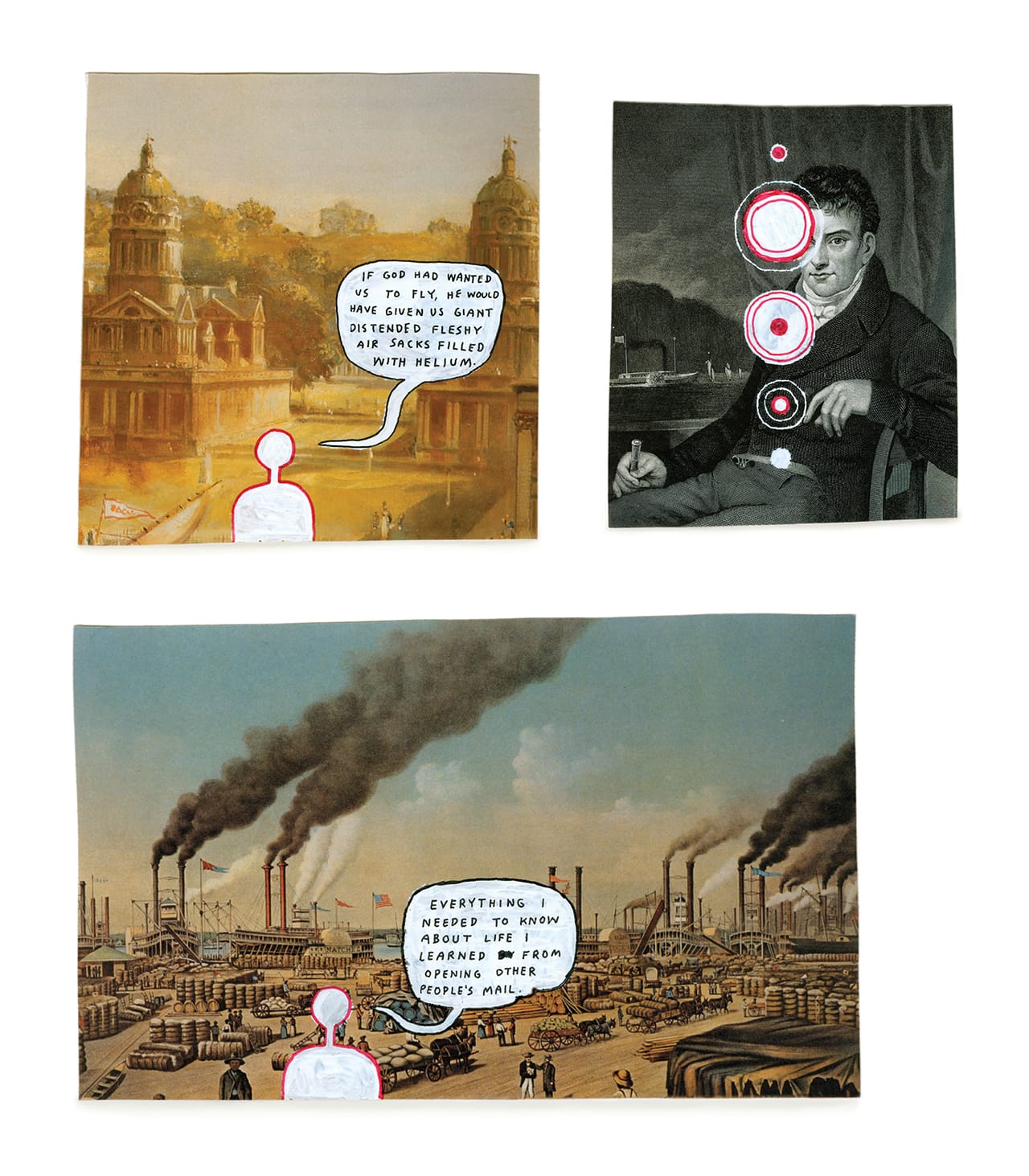 A page from Anders Nilsen's 'Poetry is Useless'