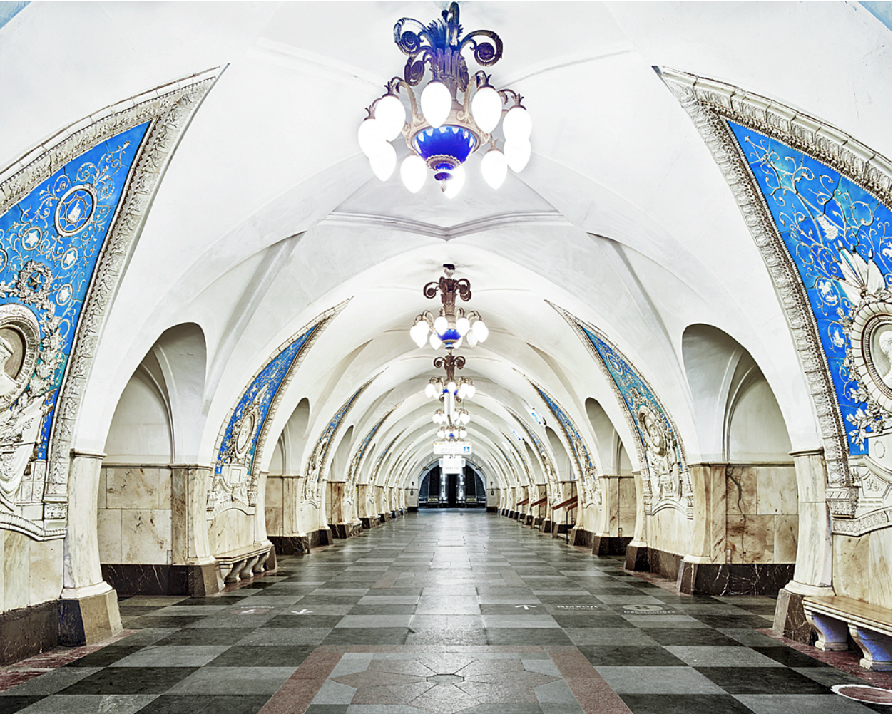 Taganskaya Metro Station, Moscow, Russia, 2015. By David Burdeny