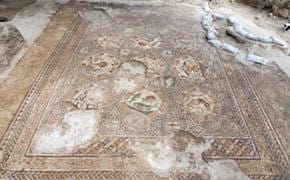 1,700-Year-Old Mosaic Unearthed in Israel