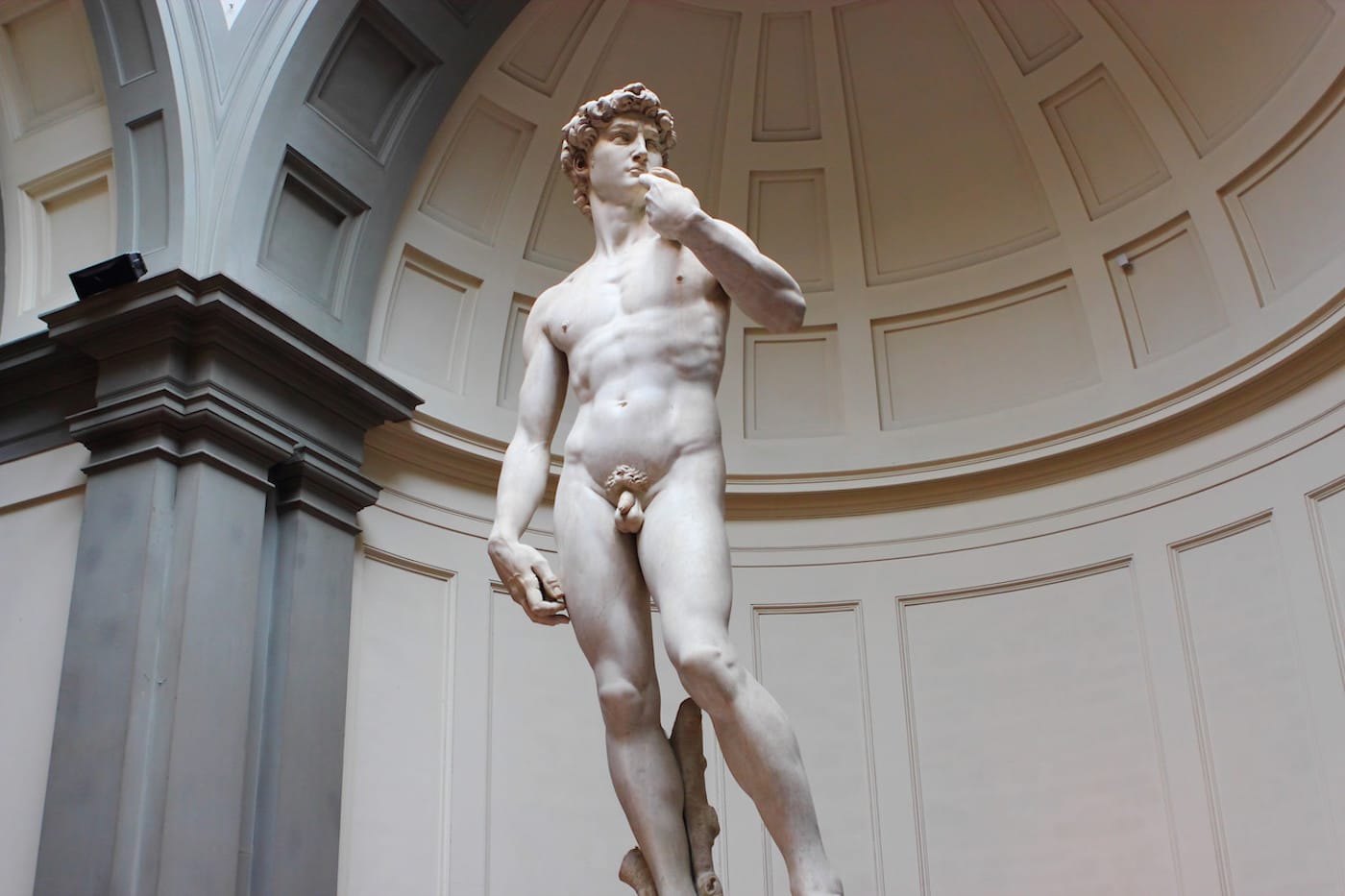 Michelangelo's "David" (Image via Flickr/Justin Ennis)