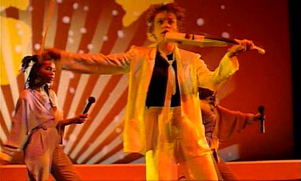 Laurie Anderson, "Home of the Brave" (1986) (via facebook)