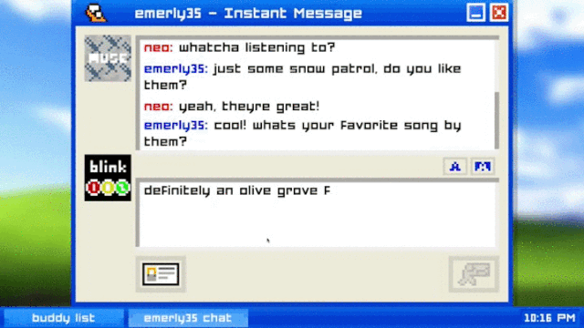 Scene from 'Emily Is Away' (GIF by the author via YouTube)