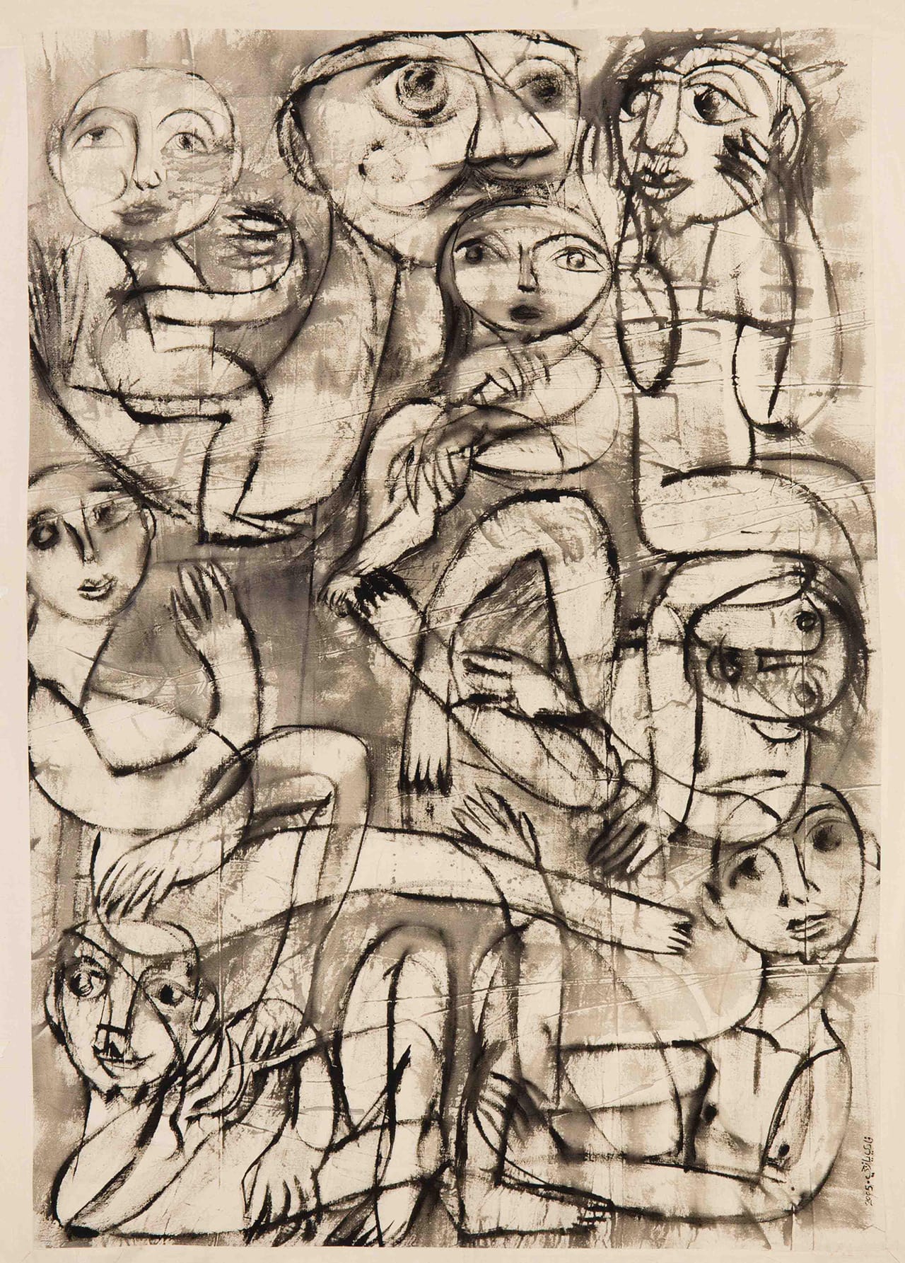 Fadi Yagizi, "Floating Figures" (2010) (image courtesy the artist and Yallay Gallery)