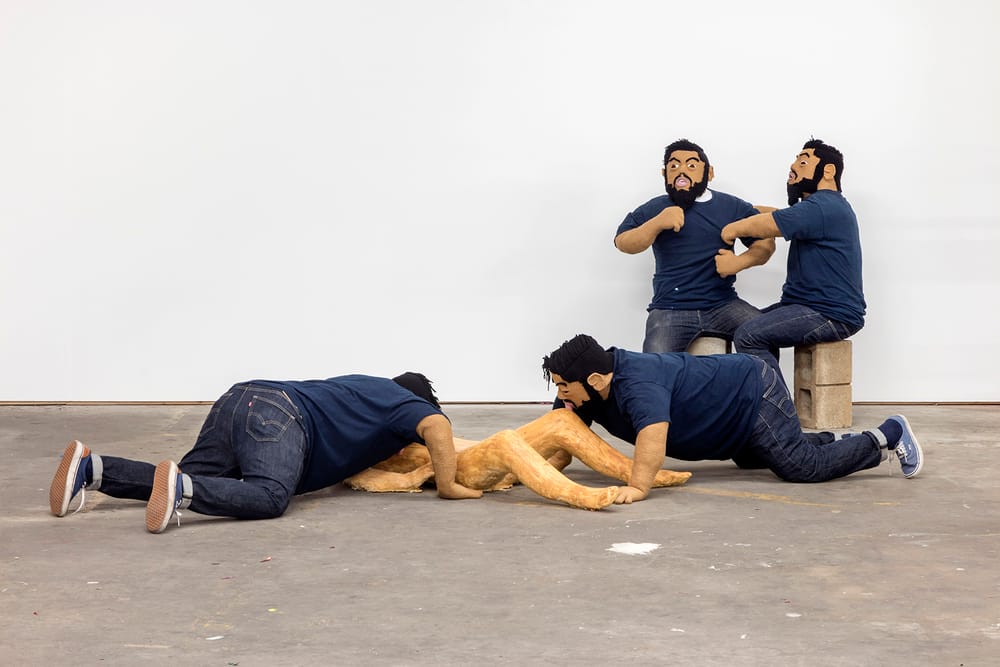 Luis Floress work from "Whatever You Want It To Be" via gricebench.com