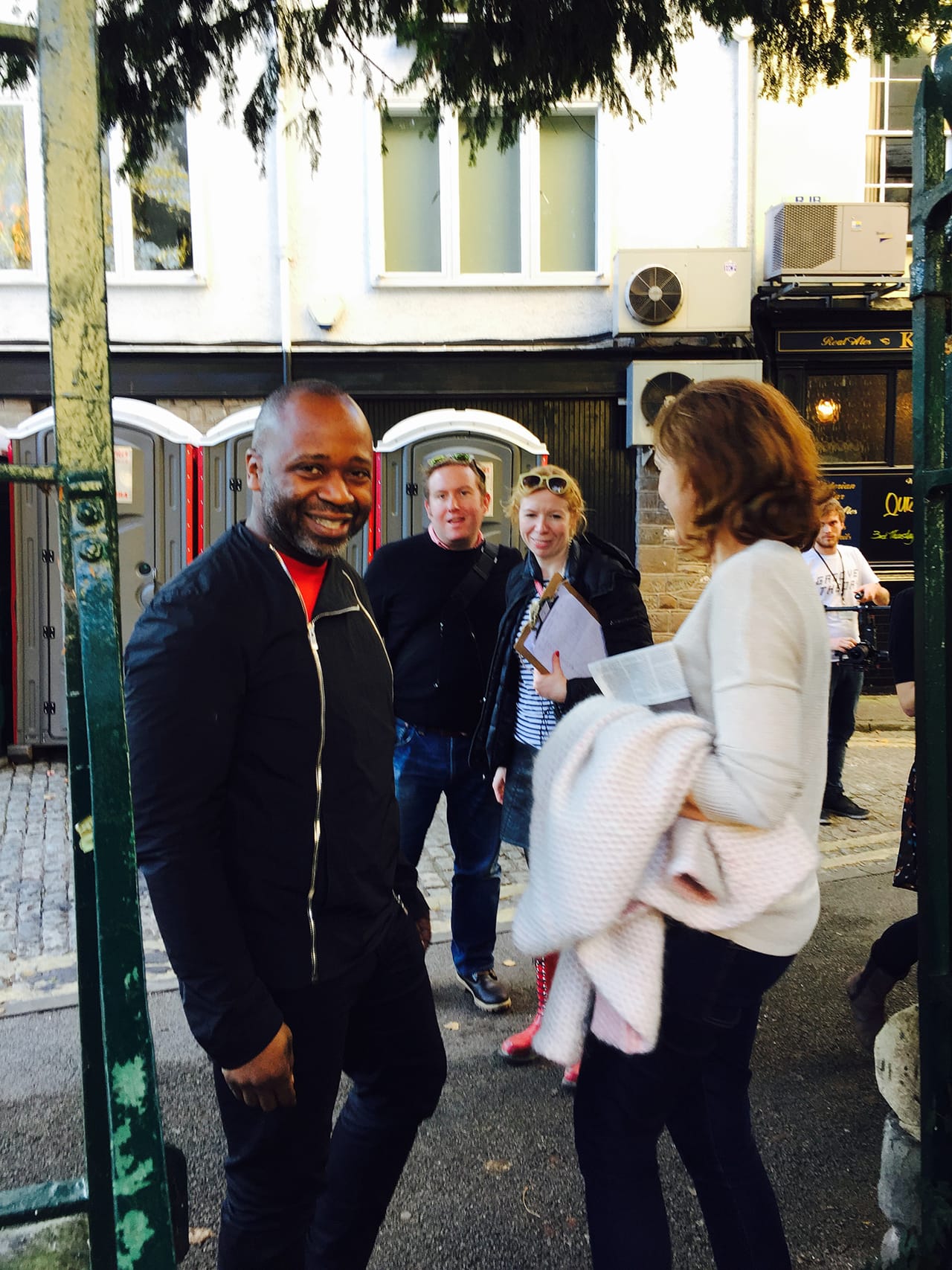 Gates, about to be shuttled away for some time to himself