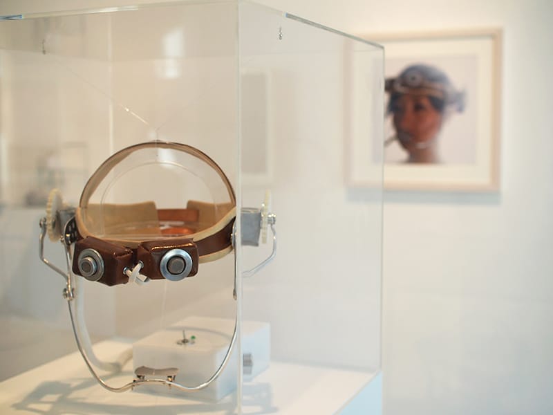 Susanna Hertrich, "Jacobson’s Fabulous Olfactometer (JFO)" (2014) at Art Laboratory Berlin (all photos by the author for Hyperallergic)