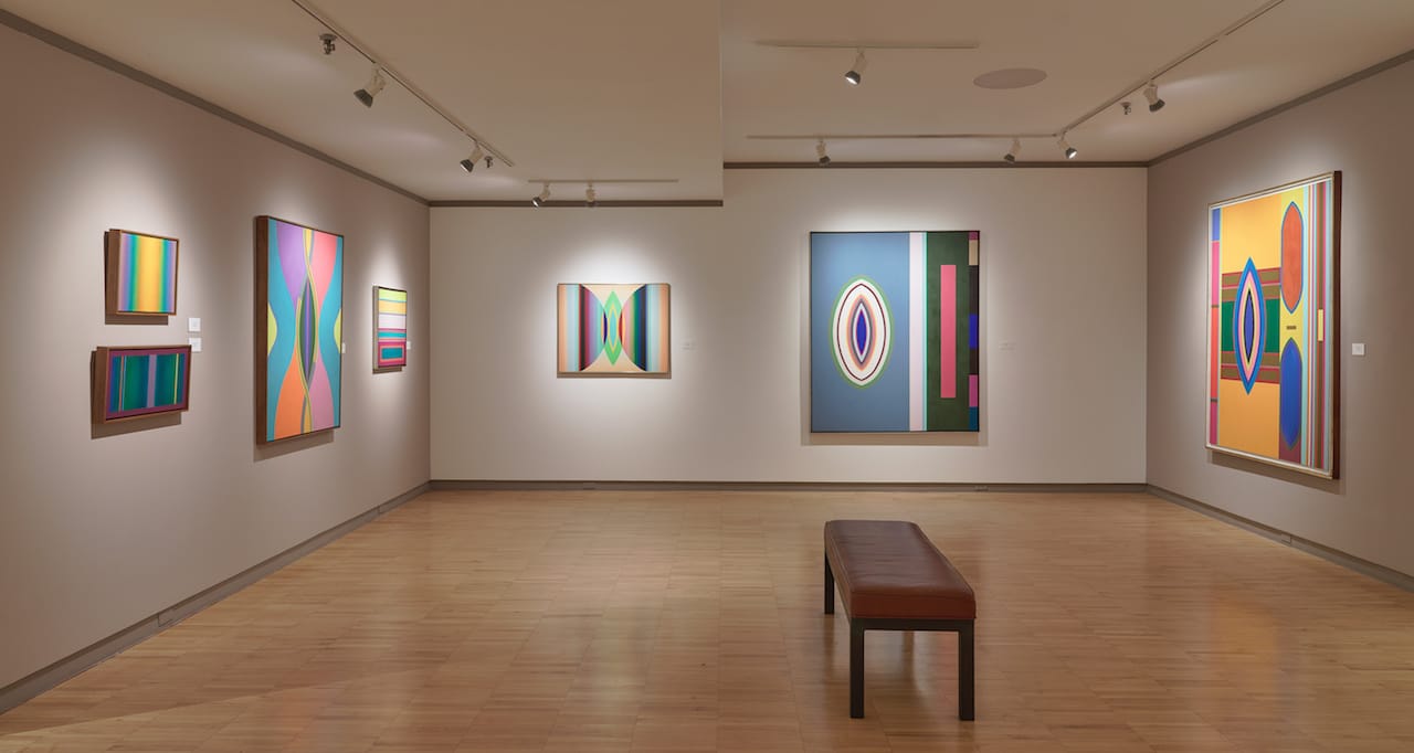 Installation view of 'John Ferren (1905–1970)' at David Findlay Jr. Gallery (photo by Jeffrey Sturges)