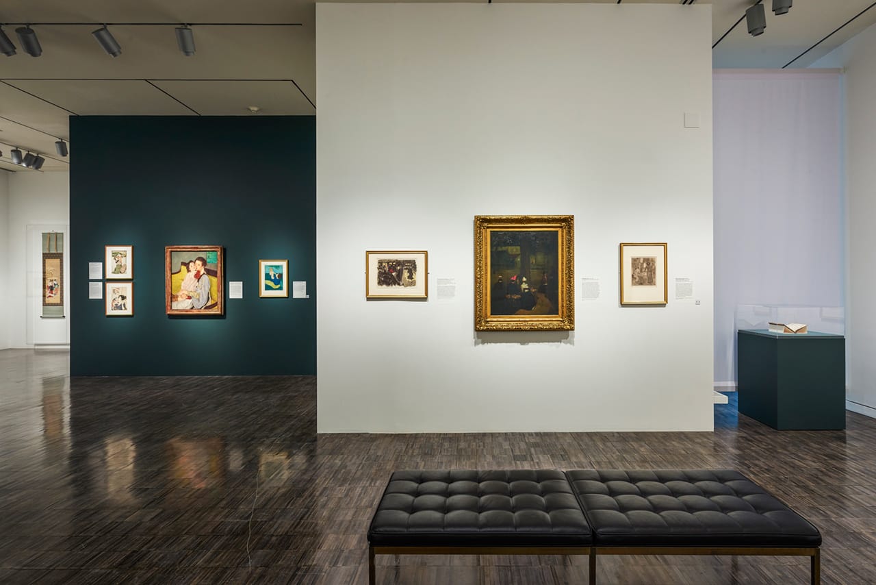 Installation view, 'Looking East' at the Asian Art Museum of San Francisco (image courtesy Asian Art Museum of San Francisco) (click to enlarge)