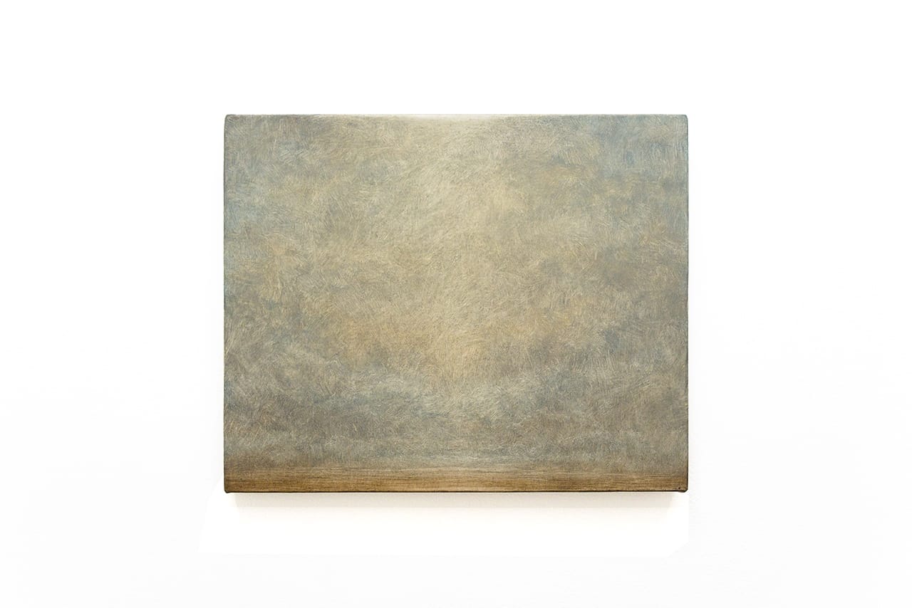 Lucas Arruda, "Untitled (Deserto - Modelo)" (2015), oil on canvas, 30 x 37 cm