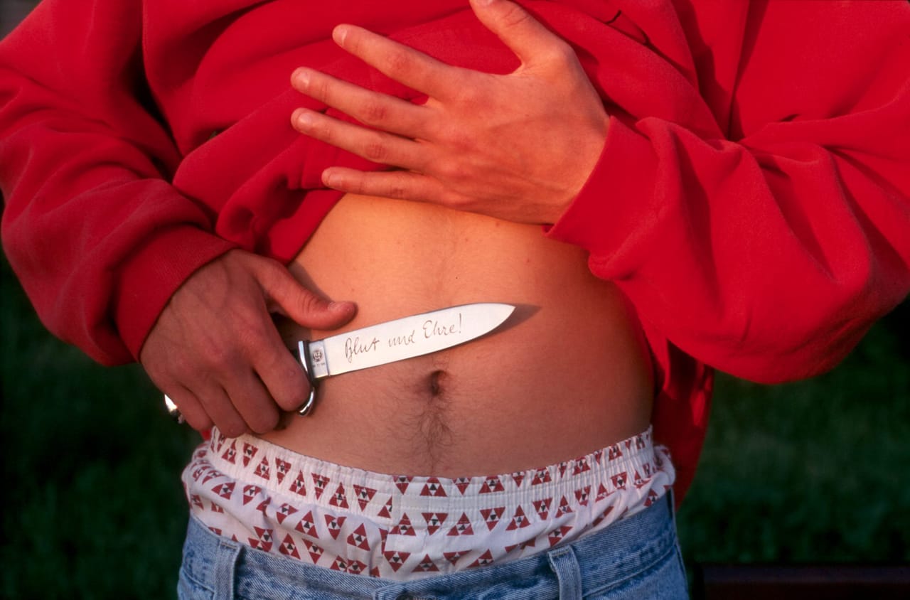 Michael Meads, "Adam’s Belly" (1998) (image courtesy the artist)