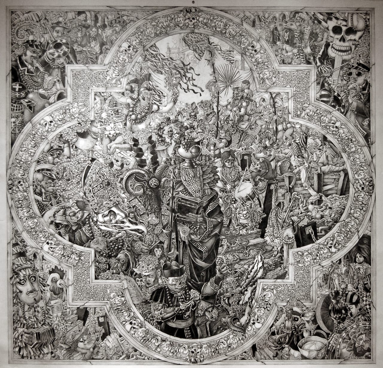 Michael Meads, "The Grand Pageant of the Mystic Krewe of Saint George the Divine" (2015) (photo courtesy Ogden Museum of Southern Art)