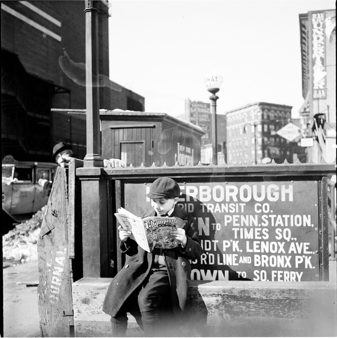 Andrew Herman (Federal Art Project), "Bowery Restaurant" (1940) (courtesy the Museum of the City of New York)