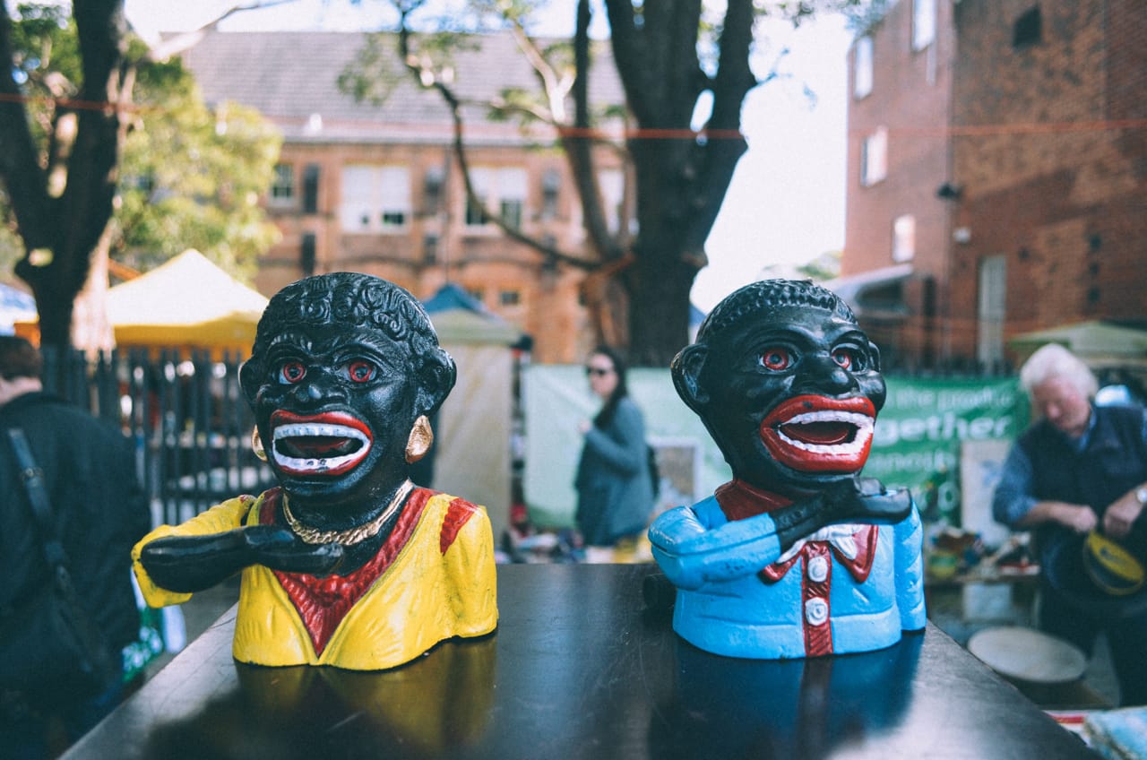Racist imagery in tchotchke form. Photo courtesy of Eddy Milfort via Flickr
