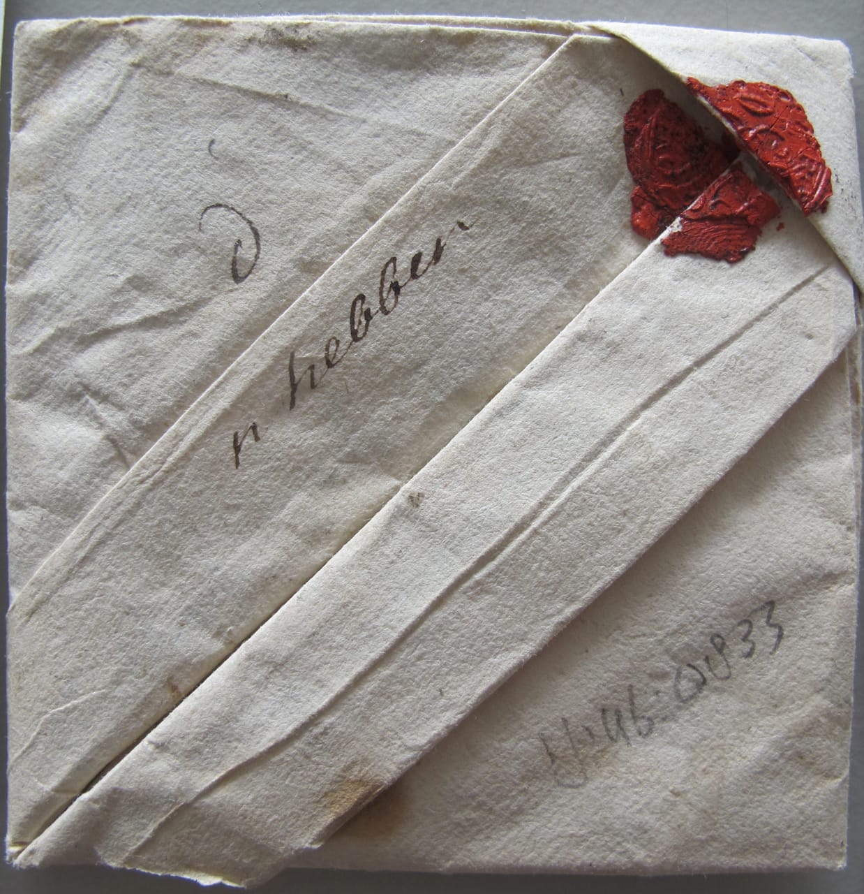 A refused love letter (© Signed, Sealed & Undelivered Team, 2015. Courtesy of the Museum voor Communicatie, The Hague, The Netherlands)