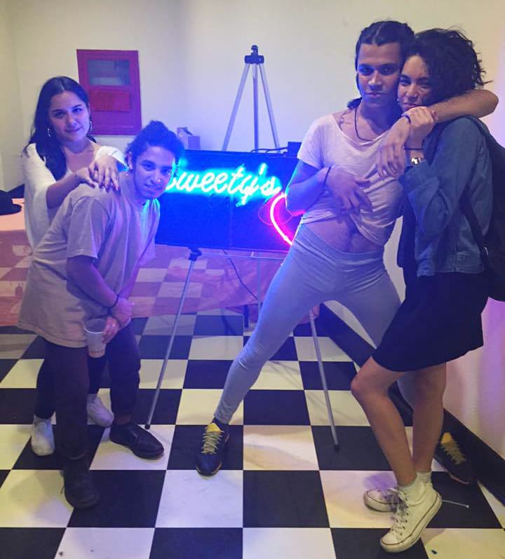 The Sweety's founders (L–R): Ximena Izquierdo Ugaz, Bryan Rodriguez, Eduardo Restrepo Castaño, Julia Pimes Mata
