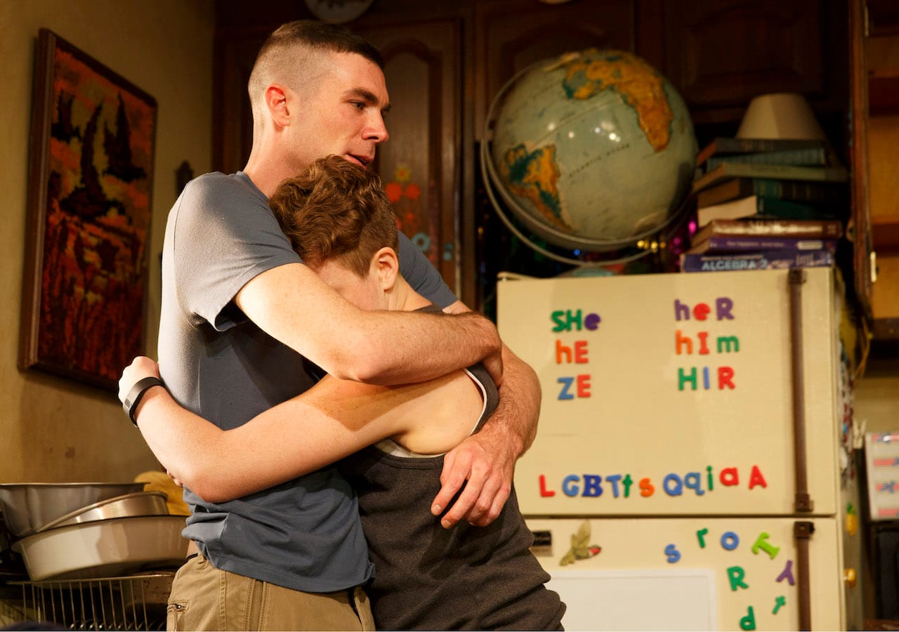 Cameron Scoggins and Tom Phelan in Taylor Mac's 'Hir' at Playwrights Horizons (all photos by Joan Marcus unless noted otherwise)