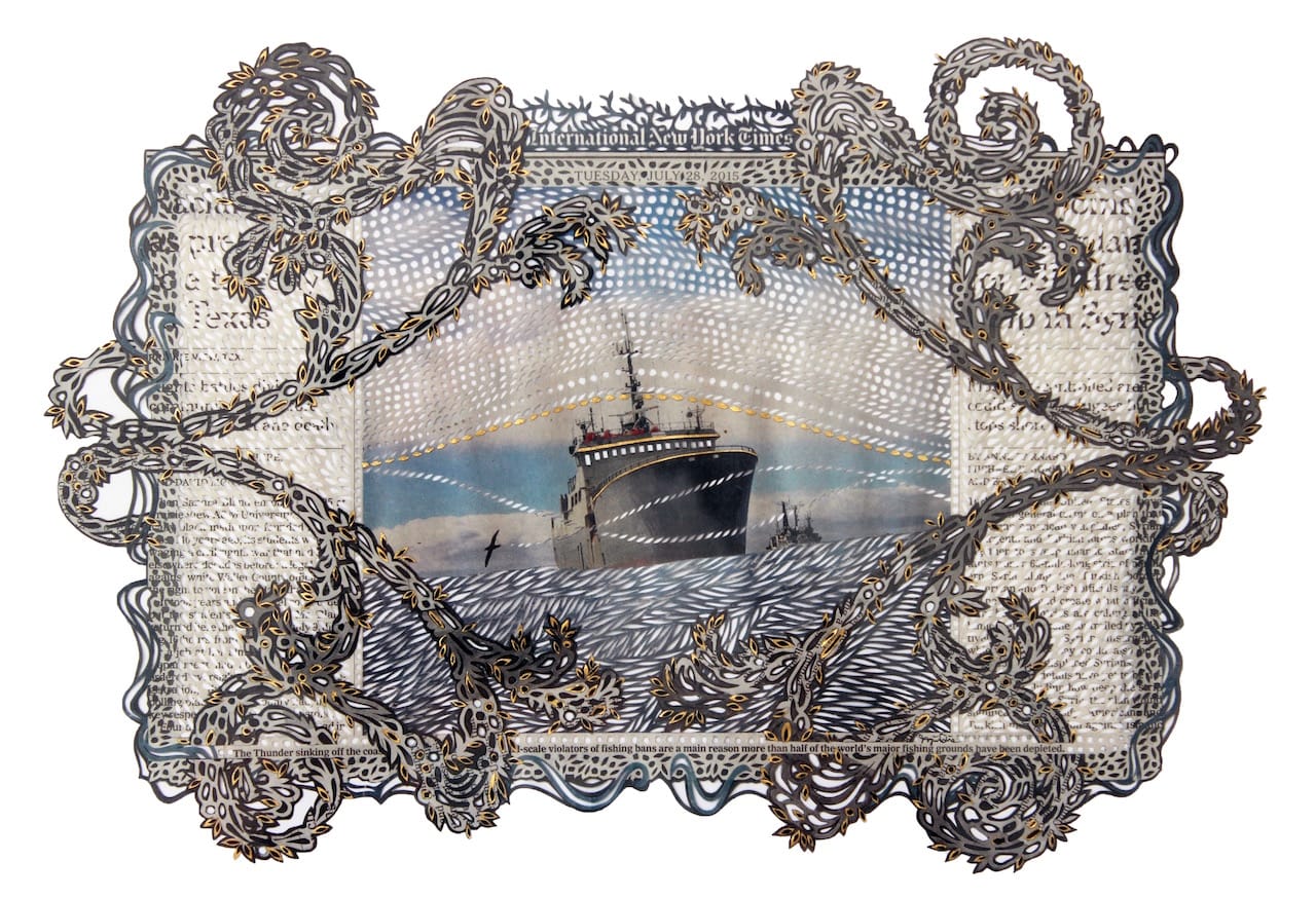 Myriam Dion, "Tuesday, July 28, The Thunder" (2015) (all images courtesy the artist)