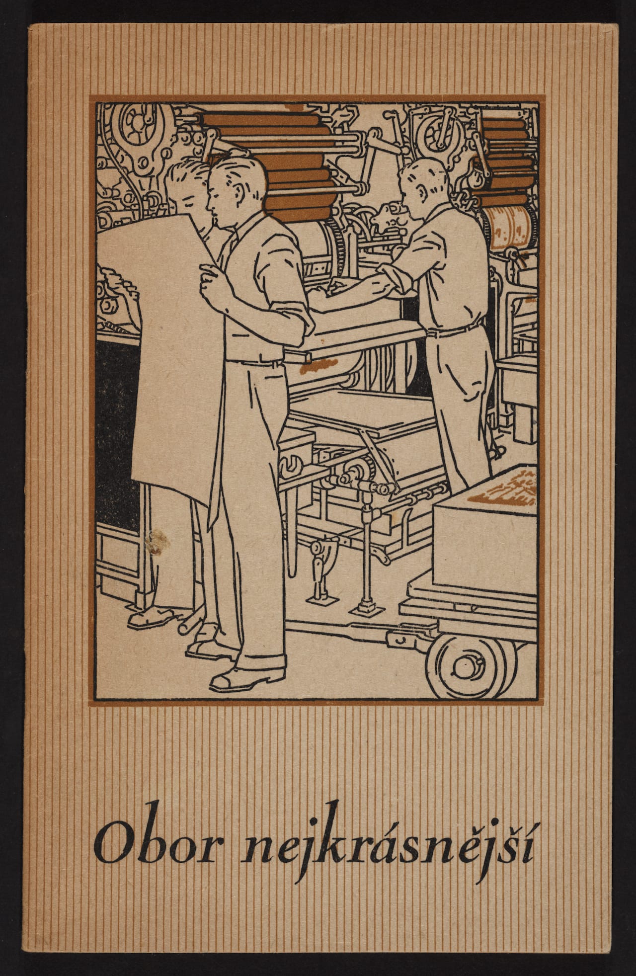 Vojtěch Preissig, illustration for "Obor nejkrásnější" (1946) by Jindřich Vichnar