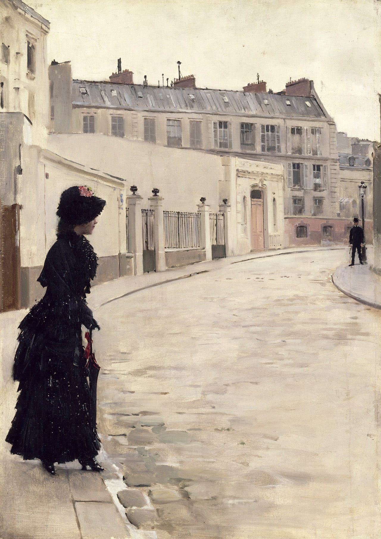 Jean Béraud, "L’Attente" (1880), (photo by Franck Raux, courtesy Musée d’Orsay, © RMN-Grand Palais)