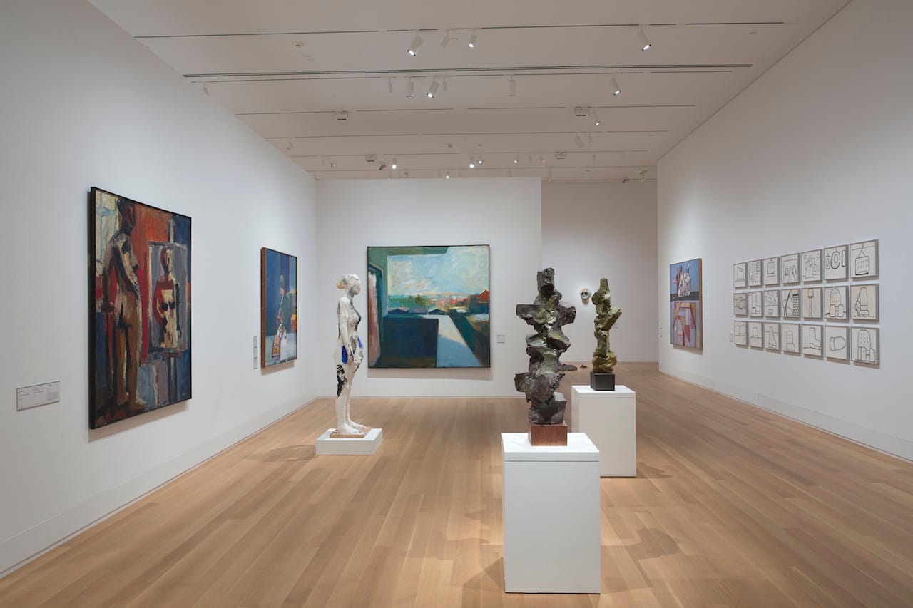 'The Ceramic Presence in Modern Art,' installation view