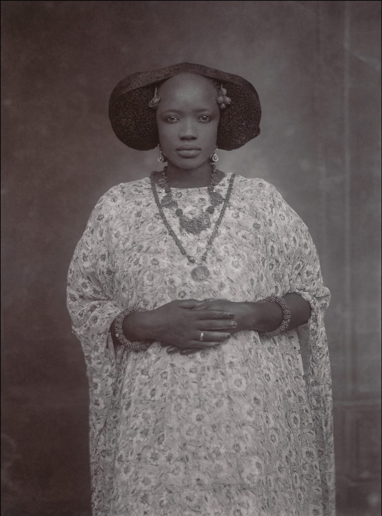 Unknown Artist (Senegal) Portrait of a Woman, ca. 1910 Glass negative 6 x 4 in (16.5 x 11.4 cm) Gift of Susan Mullin Vogel, 2015