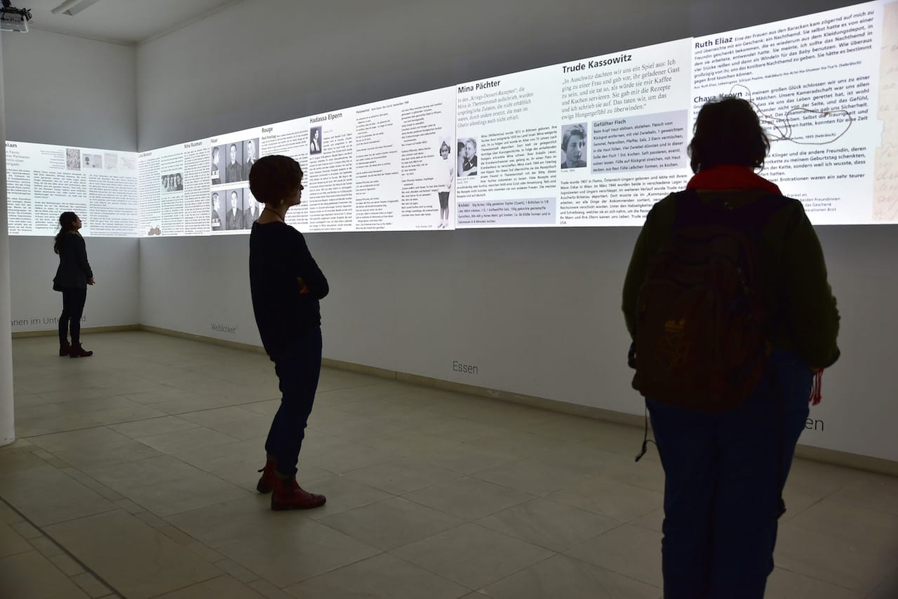 Installation view of the Center for for Persecuted Arts 