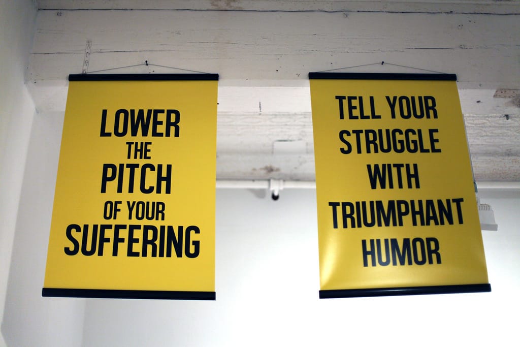 Kameelah Janan Rasheed, "How to Suffer Politely (And Other Etiquette)" (2014) (photo courtesy the artist)